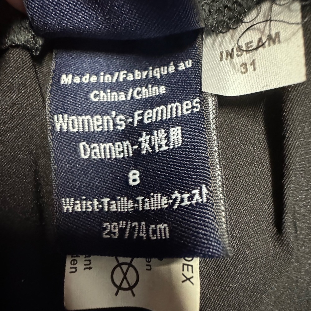 ARC'TERYX Womens Nylon Spandex Straight Leg Hiking Pants Black Size 8 - Picture 6 of 9